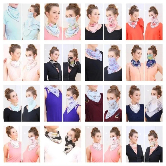 3 for $36. Face mask neck scarf - Picture 2 of 16